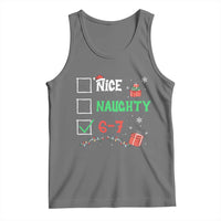 Funny 67 Christmas Tank Top Nice Naughty 67 Xmas Checklist - Wonder Print Shop