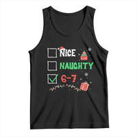 Funny 67 Christmas Tank Top Nice Naughty 67 Xmas Checklist - Wonder Print Shop