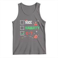 Funny 67 Christmas Tank Top Nice Naughty 67 Xmas Checklist - Wonder Print Shop