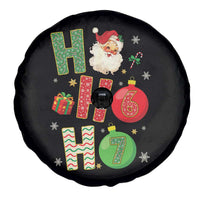Funny Christmas Santa Ho Ho Ho 67 Spare Tire Cover Six Seven Meme 6 7 Xmas Bauble - Wonder Print Shop