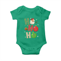 Funny Christmas Santa Ho Ho Ho 67 Baby Onesie Six Seven Meme 6 7 Xmas Bauble - Wonder Print Shop