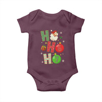 Funny Christmas Santa Ho Ho Ho 67 Baby Onesie Six Seven Meme 6 7 Xmas Bauble - Wonder Print Shop