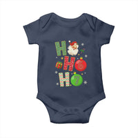 Funny Christmas Santa Ho Ho Ho 67 Baby Onesie Six Seven Meme 6 7 Xmas Bauble - Wonder Print Shop
