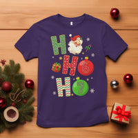 Funny Christmas Santa Ho Ho Ho 67 T Shirt Six Seven Meme 6 7 Xmas Bauble - Wonder Print Shop