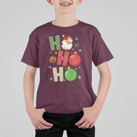 Funny Christmas Santa Ho Ho Ho 67 T Shirt For Kid Six Seven Meme 6 7 Xmas Bauble - Wonder Print Shop