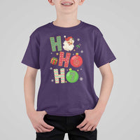 Funny Christmas Santa Ho Ho Ho 67 T Shirt For Kid Six Seven Meme 6 7 Xmas Bauble - Wonder Print Shop