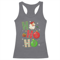 Funny Christmas Santa Ho Ho Ho 67 Racerback Tank Top Six Seven Meme 6 7 Xmas Bauble - Wonder Print Shop