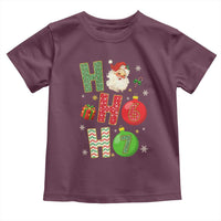 Funny Christmas Santa Ho Ho Ho 67 Toddler T Shirt Six Seven Meme 6 7 Xmas Bauble - Wonder Print Shop