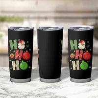 Funny Christmas Santa Ho Ho Ho 67 Tumbler Cup Six Seven Meme 6 7 Xmas Bauble - Wonder Print Shop