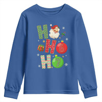 Funny Christmas Santa Ho Ho Ho 67 Youth Sweatshirt Six Seven Meme 6 7 Xmas Bauble - Wonder Print Shop