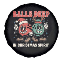 Funny Christmas Bowling Spare Tire Cover Balls Deep In Christmas Spirit - Wonder Print Shop
