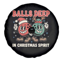 Funny Christmas Bowling Spare Tire Cover Balls Deep In Christmas Spirit - Wonder Print Shop