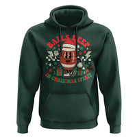 Funny Xmas American Football Hoodie Balls Deep In Christmas Spirit Game Day - Wonder Print Shop