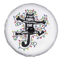Christmas Movie Fried Pussy Cat Spare Tire Cover If That Thing Had 9 Lives She Just Spent Them All - Wonder Print Shop