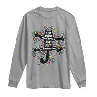 Christmas Movie Fried Pussy Cat Long Sleeve Shirt If That Thing Had 9 Lives She Just Spent Them All - Wonder Print Shop