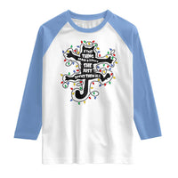 Christmas Movie Fried Pussy Cat Raglan Shirt If That Thing Had 9 Lives She Just Spent Them All - Wonder Print Shop