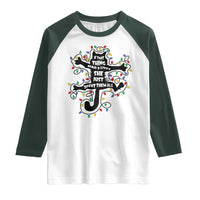 Christmas Movie Fried Pussy Cat Raglan Shirt If That Thing Had 9 Lives She Just Spent Them All - Wonder Print Shop