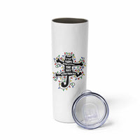 Christmas Movie Fried Pussy Cat Skinny Tumbler If That Thing Had 9 Lives She Just Spent Them All - Wonder Print Shop