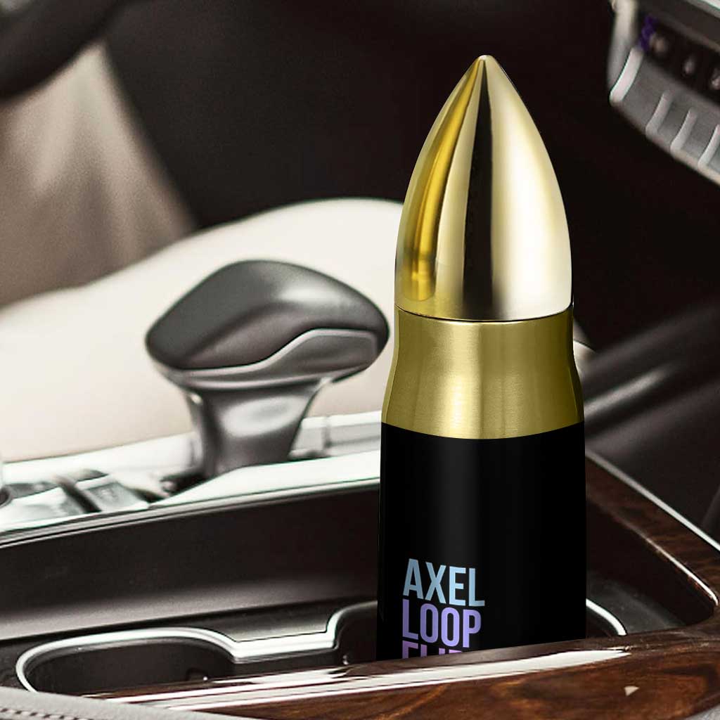 Figure Skating Lovers Bullet Tumbler Funny Axel Loop Flip Lutz Salchow - Wonder Print Shop