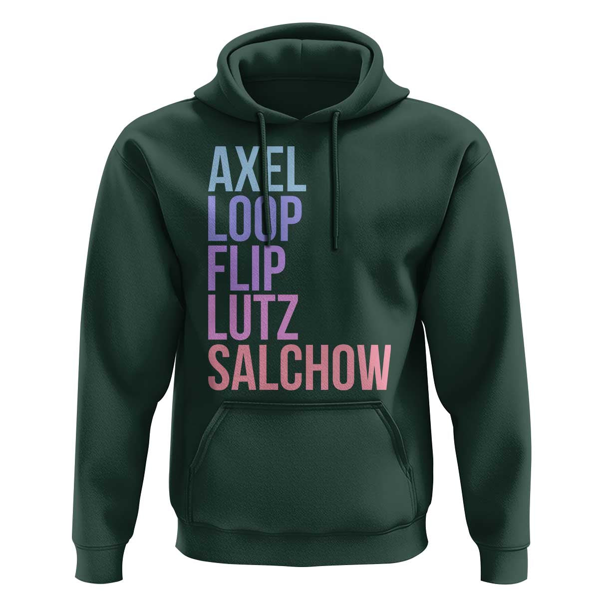 Figure Skating Lovers Hoodie Funny Axel Loop Flip Lutz Salchow - Wonder Print Shop