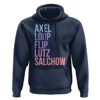 Figure Skating Lovers Hoodie Funny Axel Loop Flip Lutz Salchow - Wonder Print Shop