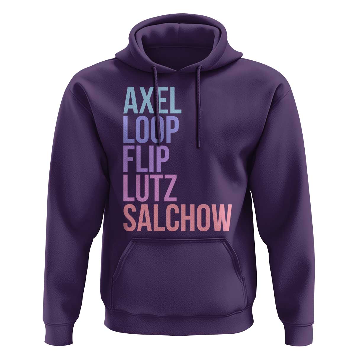 Figure Skating Lovers Hoodie Funny Axel Loop Flip Lutz Salchow - Wonder Print Shop