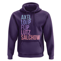 Figure Skating Lovers Hoodie Funny Axel Loop Flip Lutz Salchow - Wonder Print Shop