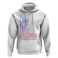 Figure Skating Lovers Hoodie Funny Axel Loop Flip Lutz Salchow - Wonder Print Shop