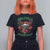 Funny Christmas Hunting T Shirt For Women Jingle Bells Shotgun Shells Santa Deer - Wonder Print Shop