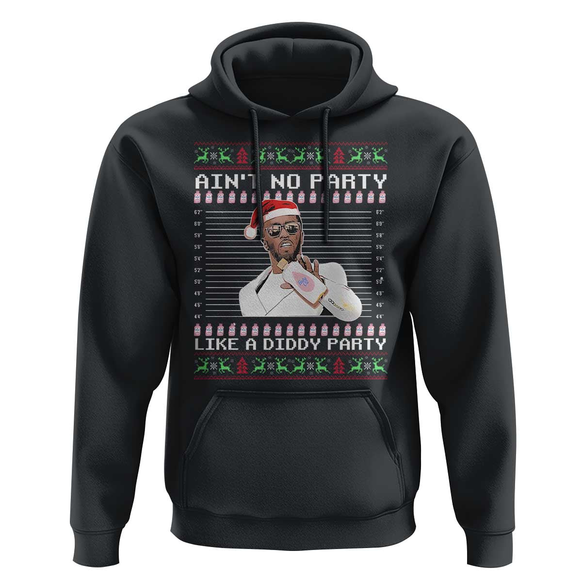 Funny Ain't No Party Like A Diddy Party Hoodie Christmas Dirty Santa Diddy