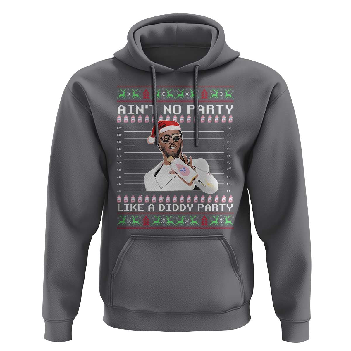 Funny Ain't No Party Like A Diddy Party Hoodie Christmas Dirty Santa Diddy