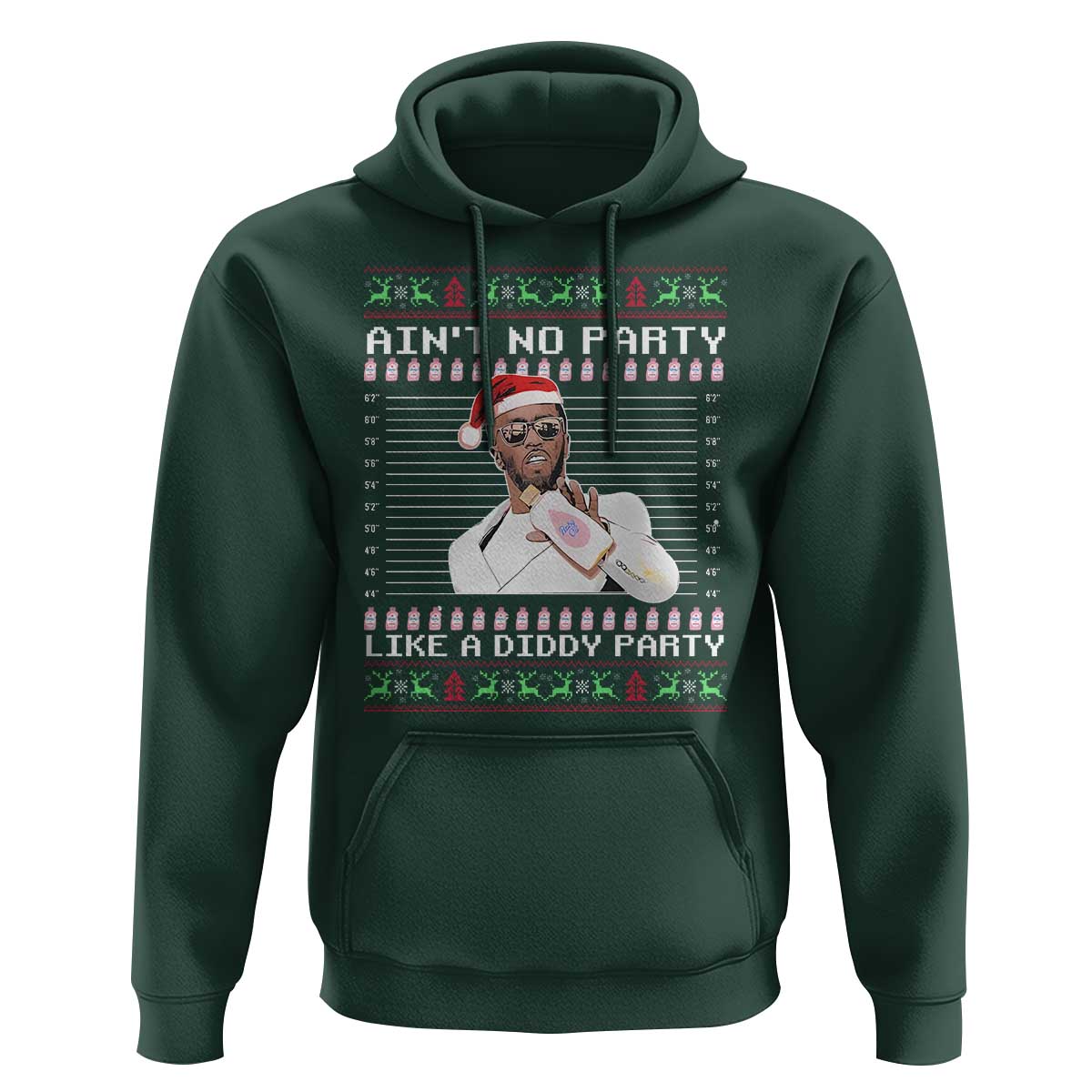 Funny Ain't No Party Like A Diddy Party Hoodie Christmas Dirty Santa Diddy