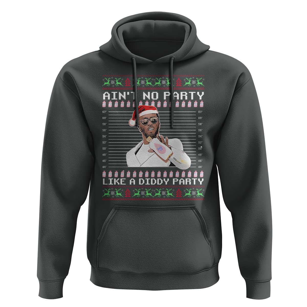 Funny Ain't No Party Like A Diddy Party Hoodie Christmas Dirty Santa Diddy
