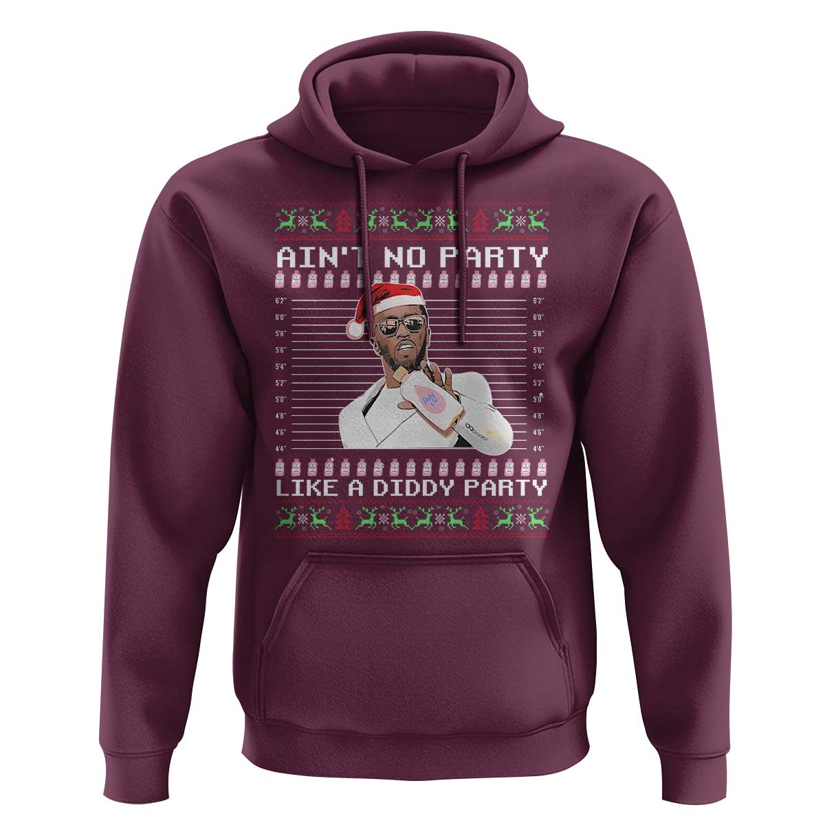 Funny Ain't No Party Like A Diddy Party Hoodie Christmas Dirty Santa Diddy