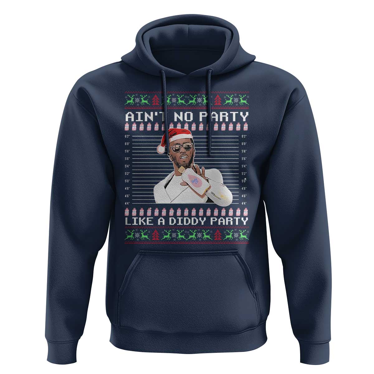 Funny Ain't No Party Like A Diddy Party Hoodie Christmas Dirty Santa Diddy