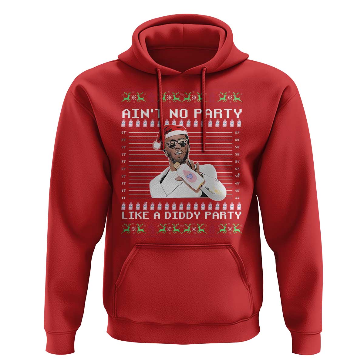 Funny Ain't No Party Like A Diddy Party Hoodie Christmas Dirty Santa Diddy