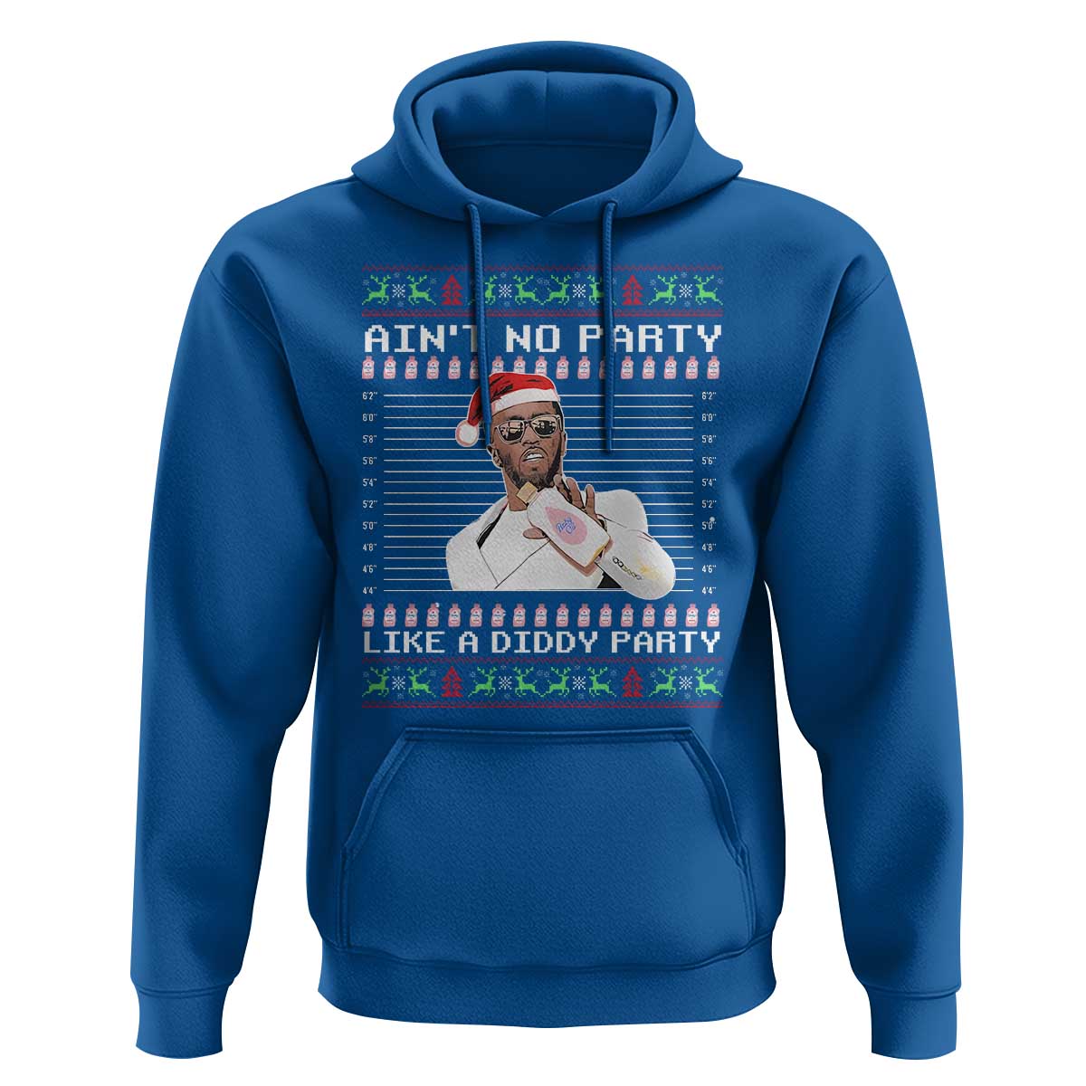Funny Ain't No Party Like A Diddy Party Hoodie Christmas Dirty Santa Diddy
