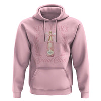 New Year's Social Club 2025 Hoodie Coquette Champagne Bottles