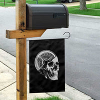Skull 45 lbs Plate Weight Lifting Gym Workout Garden Flag - Wonder Print Shop