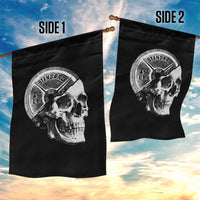 Skull 45 lbs Plate Weight Lifting Gym Workout Garden Flag - Wonder Print Shop