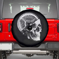 Skull 45 lbs Plate Weight Lifting Gym Workout Spare Tire Cover - Wonder Print Shop