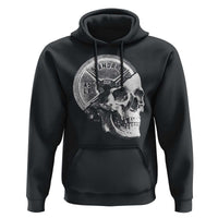Skull 45 lbs Plate Weight Lifting Gym Workout Hoodie - Wonder Print Shop