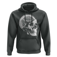 Skull 45 lbs Plate Weight Lifting Gym Workout Hoodie - Wonder Print Shop