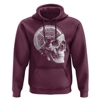 Skull 45 lbs Plate Weight Lifting Gym Workout Hoodie - Wonder Print Shop