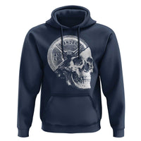 Skull 45 lbs Plate Weight Lifting Gym Workout Hoodie - Wonder Print Shop