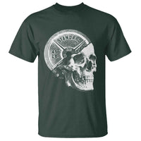 Skull 45 lbs Plate Weight Lifting Gym Workout T Shirt - Wonder Print Shop