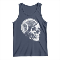 Skull 45 lbs Plate Weight Lifting Gym Workout Tank Top - Wonder Print Shop