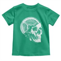Skull 45 lbs Plate Weight Lifting Gym Workout Toddler T Shirt - Wonder Print Shop