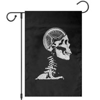 Funny Skeleton 45 lbs Plate Weight Lifting Gym Working Out Garden Flag - Wonder Print Shop