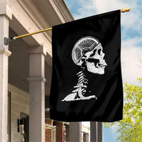 Funny Skeleton 45 lbs Plate Weight Lifting Gym Working Out Garden Flag - Wonder Print Shop